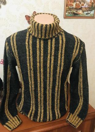 Теплий светр під горло, розмір м – л 46-48