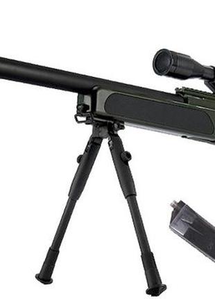 Игрушечная снайперская винтовка cyma zm51g на пульках