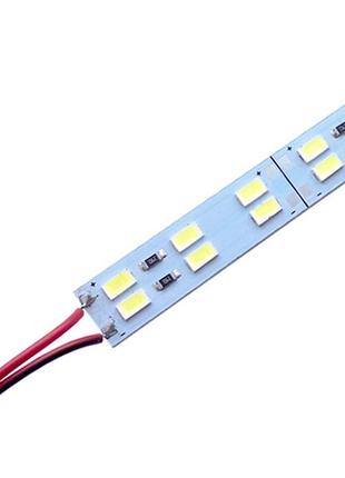 Світлодіодна лінійка brt 5730-144 led w 2-pin 6500k, 12 в, ip20..
