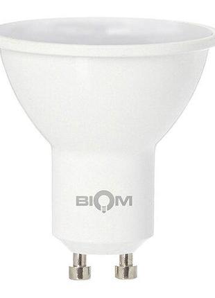Светодиодная лампа biom bt-594 mr16 9w gu10 4500к матовая