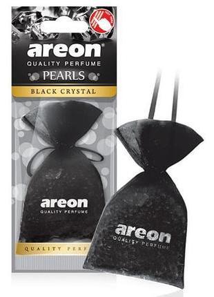 Ароматизатор в машину AREON Pearls Черный кристалл (мешочек) 0...