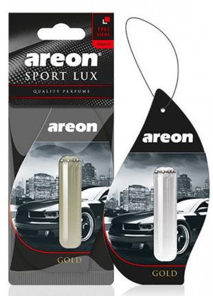 Ароматизатор в машину AREON Sport Lux Голд 5 мл (підвіска з рі...