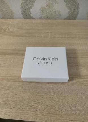 Кожаный чехол на банковские карты calvin klein jeans