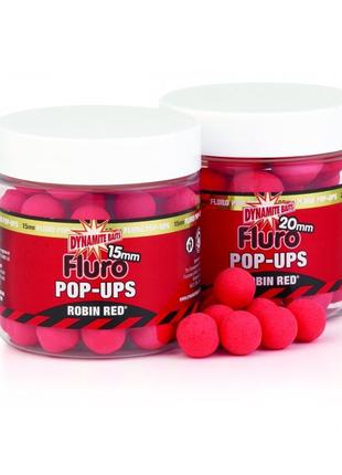 Бойлы для рыбалки Dynamite Baits Robin Red Fluro Pop Up 15mm D...