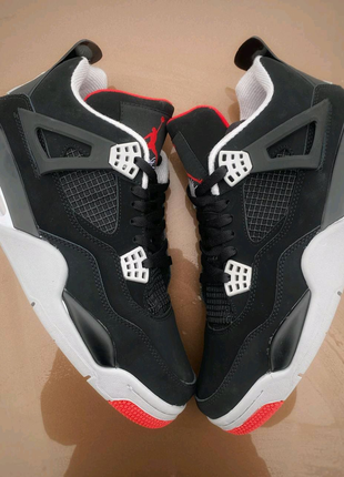 Nike Jordan 4 retro bred (накладений платіж)