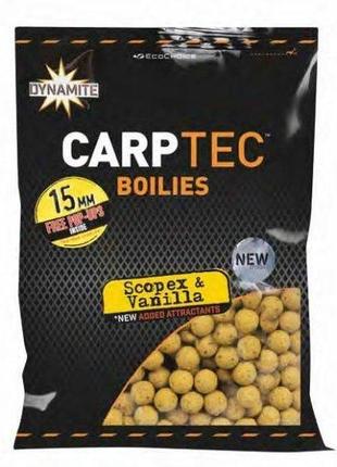 Бойли для риболовлі Dynamite Baits Carp-Tec Scopex & Vanilla 1...