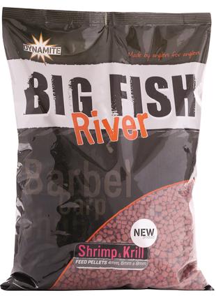 Пеллетс Dynamite Baits Big Fish River Pellets -Shrimp & Krill ...