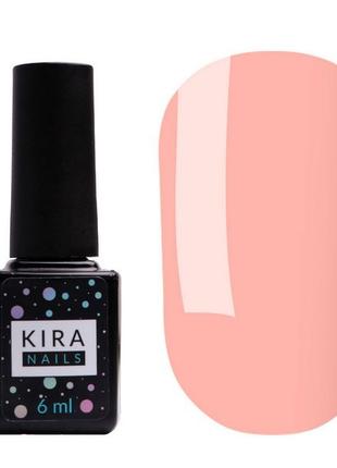 Гель-лак Kira Nails №141 (бежево-рожевий, емаль), 6 мл