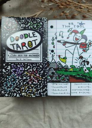 Гадальные карты для начинающих дудл таро doodle tarot колода к...