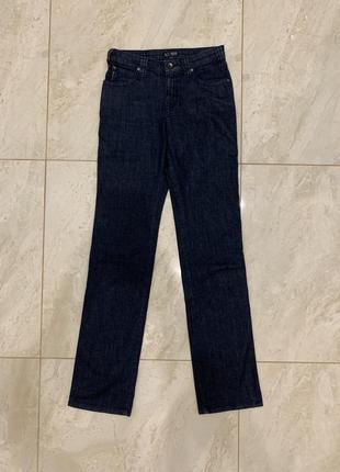 Женские джинсы armani jeans синие брюки prada