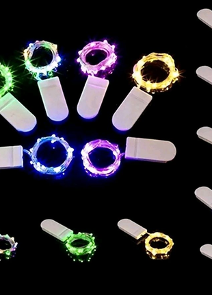 Гірлянда LED нитка 3 метри Крапля роси 
Світлодіодна гірлянда LED