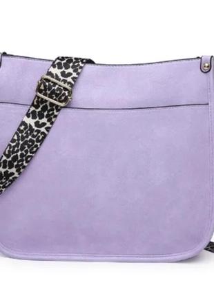 Новая модная женская сумка фиолетового цвета
