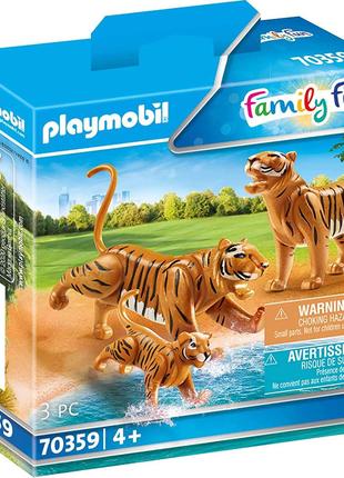 Ігровий набір арт. 70359, Playmobil, Тигри з дитинчатком, у ко...