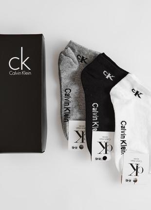 Подарунковий комплект чоловічих шкарпеток calvin klein 9 пар 4...