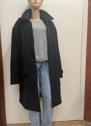 Кашемировое пальто куртка большого размера