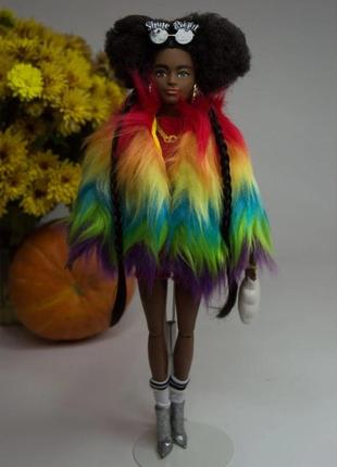 Барби экстра шуба для куклы кукольная одежда