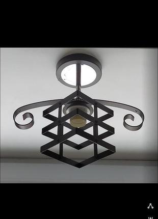 Люстра светильник подвес на 1 лампу в стиле лофт