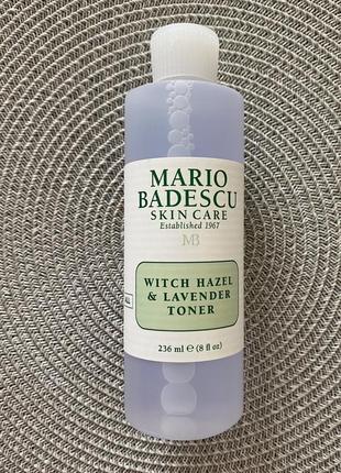 Тоник с лавандой mario badescu witch hazel &amp; lavender tone...