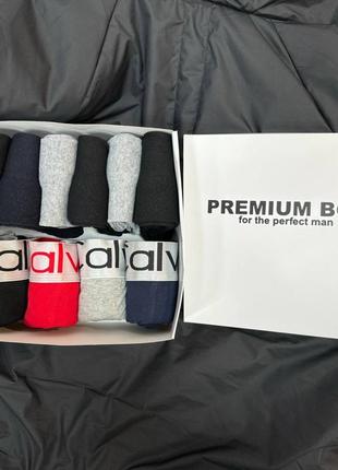 Комплект 4 штуки трусів + 6 пар термо шкарпеток в premium box