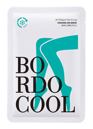 Маска-носочки для ног охлаждающая bordo cooling leg mask, 1 шт