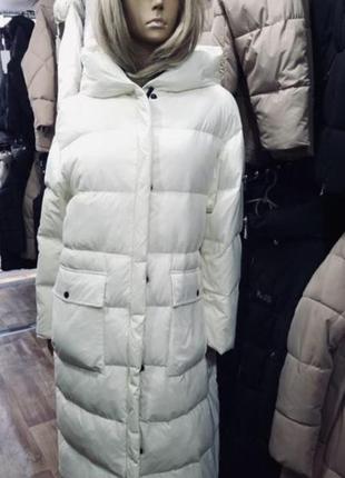 🔥 пуховик 🔥 пальто длинная куртка зима теплый натуральный пух