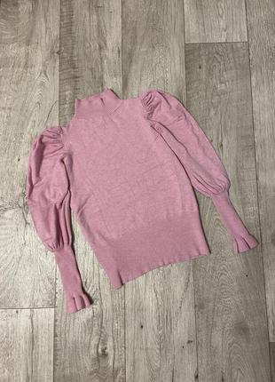 Розовый свитер river island размер s 44 💗