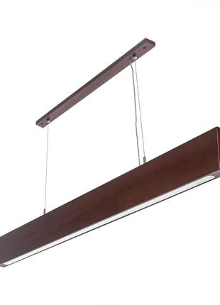 Подвесной линейный светильник коричневый AVATON #1502/1 FOREST...