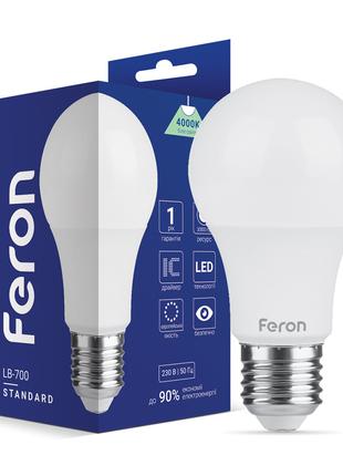 Світлодіодна лампа Feron LB-700 10Вт E27 4000K