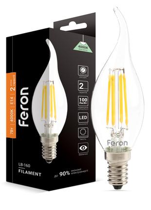 Світлодіодна лампа Feron LB-160 7Вт E14 4000K