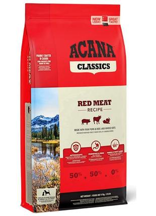 Сухий корм для собак усіх порід Acana Red Meat Dog 14.5 кг ягн...