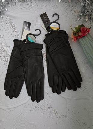 Жіночі рукавички з натуральної шкіри atmosphere ▪️