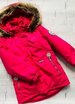 Зимова куртка для дівчинки Lenne, зріст 122