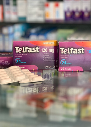 Telfast Телфаст 180 мг 20 табл Єгипет