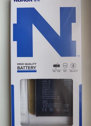 Аккумуляторная батарея для телефона NOHON для Xiaomi Mi 6 3250...