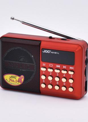 Портативне радіо JOC-H011BT-L з акумулятором,Bluetooth,TF/USB,FM,