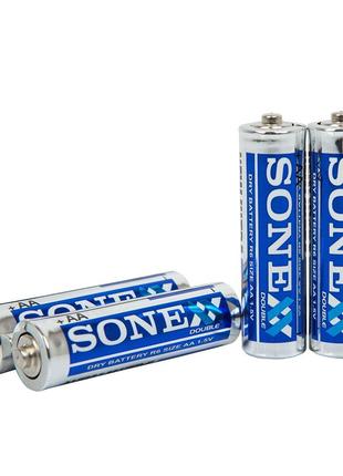 Солевая батарейка Sonexx AA R6 Super 1 шт