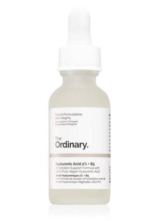 The ordinary hyaluronic acid 2% + b5 увлажняющий уход с гиалур...