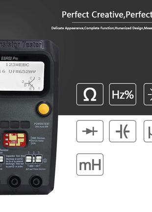 Тестер электронных компонентов BSIDE ESR02 Pro, ESR-meter