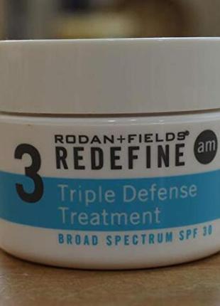 Дневной увлажняющий крем rodan + fields redefine 3 triple defe...