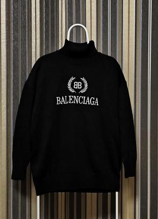 Мужской свитер balenciaga turtleneck sweater