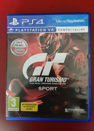 Гра диск Gran Turismo Sport PS4 / PS5