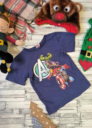 Трикотажная футболка детская героицы мстители avengers marvel