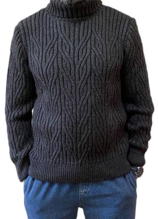 Стильний теплий товстий светр