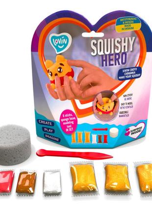 Набор для лепки с воздушным пластилином squishy squiny pooh тм...