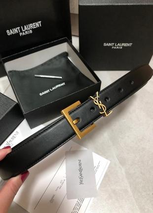 Ремень в стиле ysl yves saint laurent