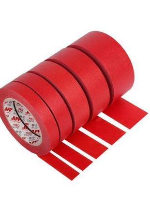 APP Скотч малярный Red Tape 36mm*45м 110 град C красный водоне...