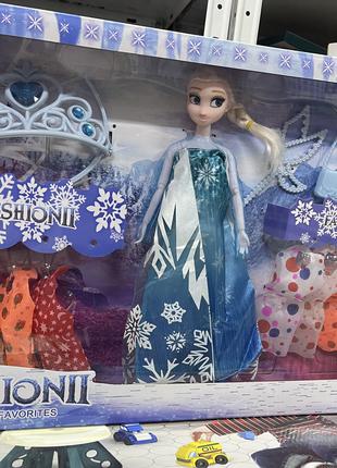 Кукла шарнирная Frozen Эльза Холодное сердце Лялька K 685 прин...