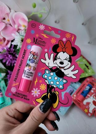 Бальзам для губ minnie mouse disney flavoured vegan lip balm, ...