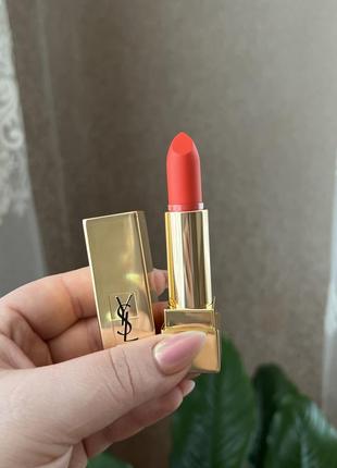 Yves saint laurent rouge pur couture the mats насичена матова ...