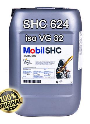 Масло синтетическое Mobil SHC 624 (ISO VG 32) канистра 20 л Мо...